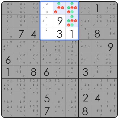 illuminated sudoku